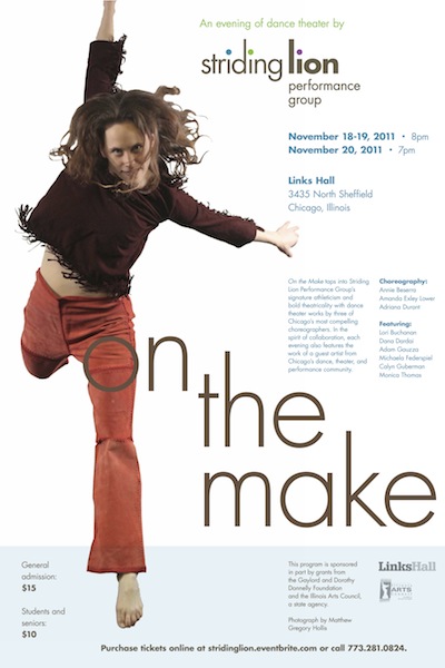 Striding Lion's On the Make